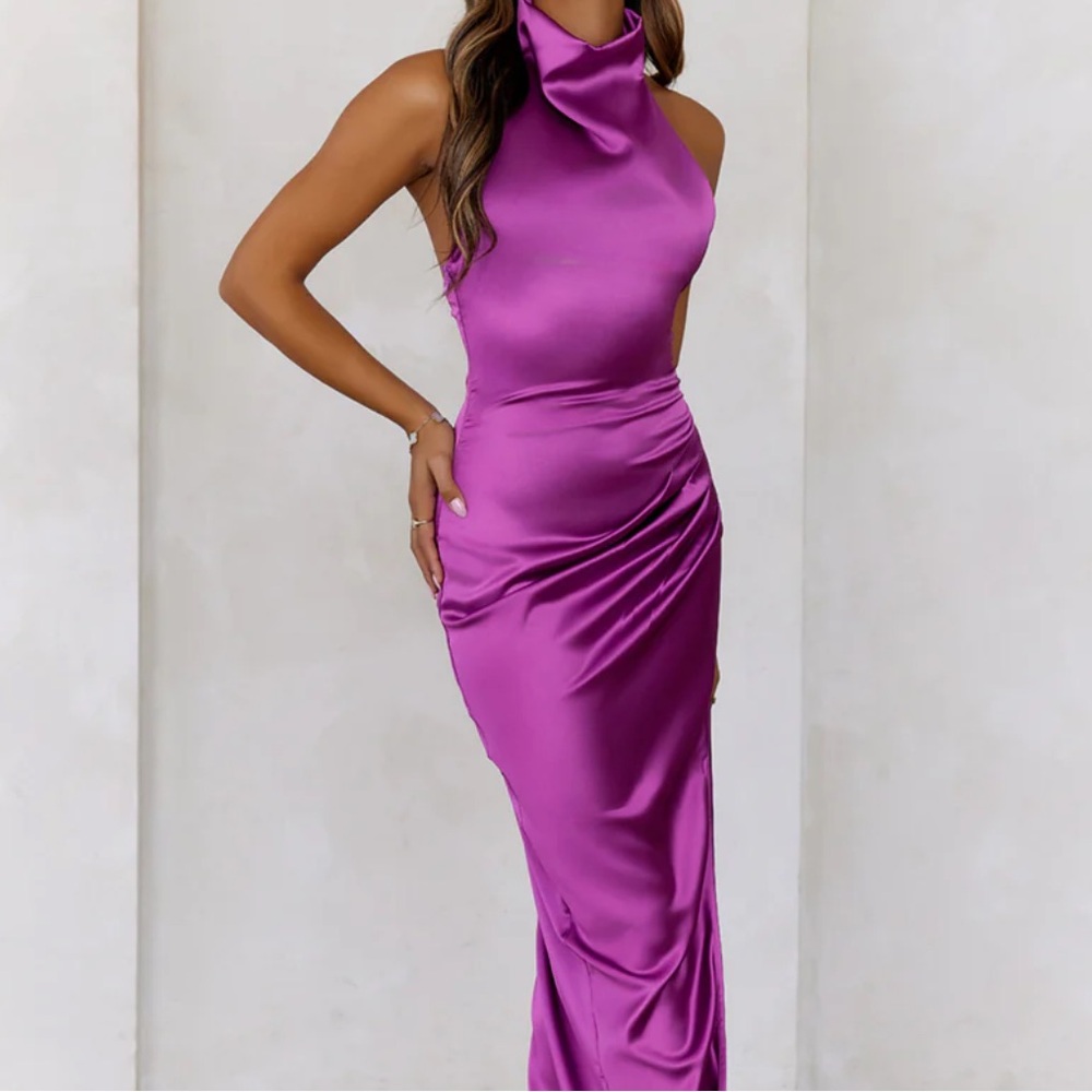 Hello Molly Purple Maxi Dress